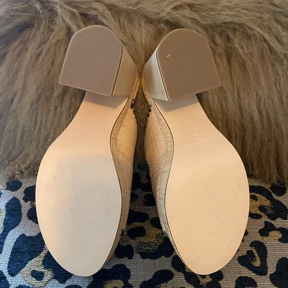 Mark Fisher platform raffia block heel sandals - Picture 7 of 10